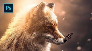 The Fox & Butterfly - Photoshop Manipulation Tutorial