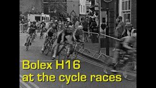 Bolex H16 at the Guildford Cycle Races July 2022