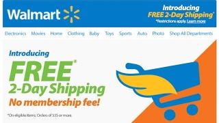 Walmart Offering Free 2 Day Shipping Without Membership