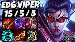 Vayne vs Kaisa ADC [ EDG Viper ] Patch 12.12 Korea Challenger 