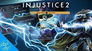 INJUSTICE 2: RAIDEN CHALLENGE FOR HERO SHARDS || INJUSTICE 2 MOBILE