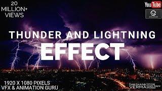 Advanced Lightning and  Thunder  FX | After Effects