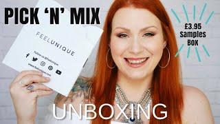 FEEL UNIQUE MARCH PICK 'N' MIX UNBOXING - 5 SAMPLES FOR £3.95