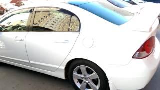 Honda Civic 4d 2008 результат после установки пружин OBK C4H-41122