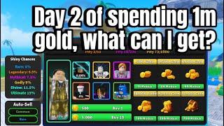 Day 2 of spending 1 million gold | Ultimate Tower Defense