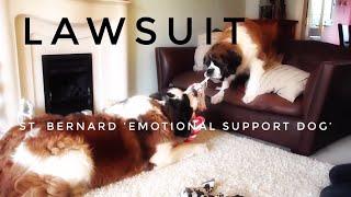 Landlord Lawsuit Over St. Bernard ‘Emotional Support Dog’