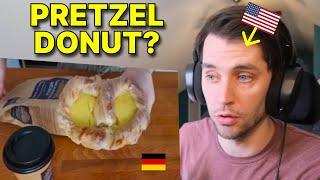 American reacts to Food you'll find ALL OVER Germany