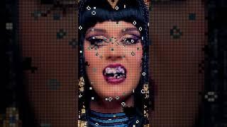 Katy Perry painted with Game of Life