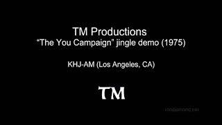 [TM Productions/93KHJ] "The You Campaign" jingle demo (1975)