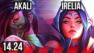 AKALI vs IRELIA (TOP) | KR Diamond | 14.24