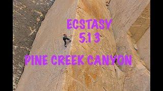 Sending the CLASSIC king line: ECSTASY (13a)