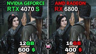 RTX 4070 super VS RX 6800 : 2K GAMING TEST