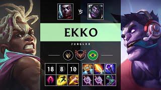 Ekko Jungle vs Dr. Mundo: Triple Kill, Legendary - BR Grandmaster Patch 14.24