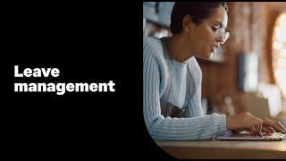 Leave management - Sage HR