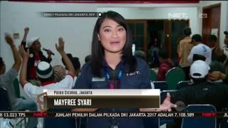 Live Report Kemeriahan Nobar Debat Perdana Pilkada DKI  Pendukung Anies Sandi