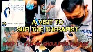 Part 1: Fix My Shoulder Please - The Emmett Technique Body Therapy - Kak M's Vlog