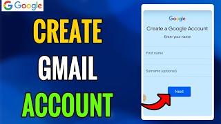 How To Create Gmail Account In Mobile | Gmail App Sign Up | Gmail Account Registration Guide