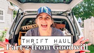 Thrift Haul - Part 2 Haul from 3 Goodwills