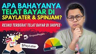 APA BAHAYA TELAT BAYAR DI SHOPEE PAYLATER & SPINJAM? RESIKO TERBERAT TELAT BAYAR DI SHOPEE