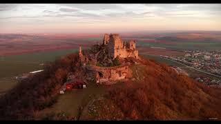 Turniansky Hrad, Turňa - (Turňa Castle in Slovakia) - 4K - DJI Mavic Air