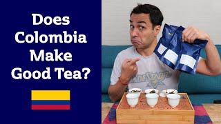 My SURPRISING First Time Tasting COLOMBIAN TEA