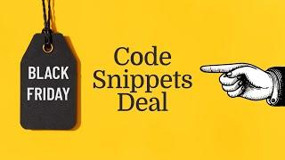 Black Friday 2024 - Code Snippets for WordPress