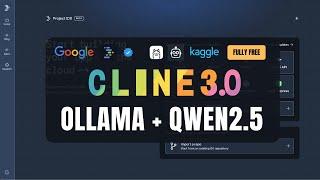 Cline 3.0 + Google IDX + Ollama + Qwen 2.5: Best Open Stack AI Coder