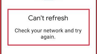 Google Sheets Fix Can't refresh Error issue & Network try again problem in Sheets Android