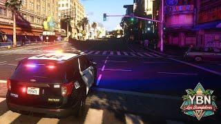 Patrolling the Streets with Officer Lupo! | YBN:LS