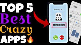 Top 5 Best Crazy Apps For Android in 2024  || Amazing Useful Apps