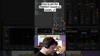 How to get the perfect reverb on your vocals! In ableton live #musicproductiontips #vocals