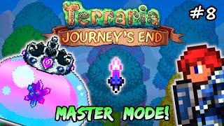 Queen Slime in MASTER MODE! Terraria 1.4 Journey's End Let's Play #8 | Melee Class Playthrough
