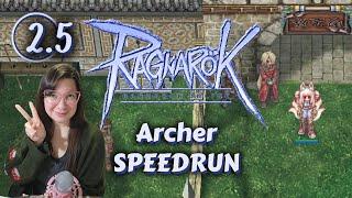 iRO Ragnarok Online Archer speedrun to job level 50! (Part 2.5)