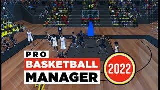 Pro Basketball Manager 2022 Gameplay