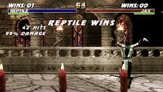 Ultimate Mortal Kombat 3 - Combo FAQ - Video Guide - Reptile, Scorpion