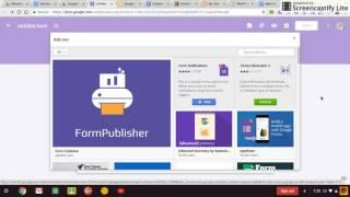 How to Install an Add-On in Google Forms