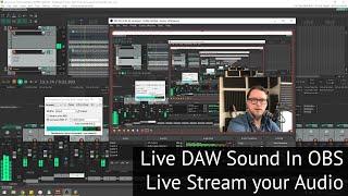 Live Stream your DAW through OBS! How-to guide