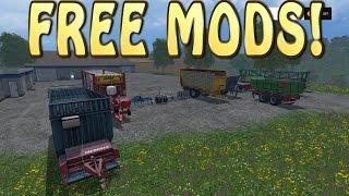NEW FREE MOD PACK (DLC SHOWCASE) | Farming Simulator 2015