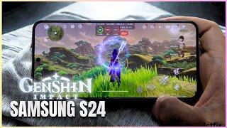 Samsung Galaxy S24 Genshin Impact Gaming test Update | Exynos 2400, 120Hz Display