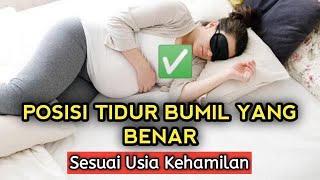 Begini Posisi Tidur yang Aman bagi Ibu Hamil di Tiap Trimester Kehamilan