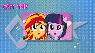  Equestria Girls | Welcome To The Show REMIX | My Little Pony Music (Official Lyrics Video) MLP