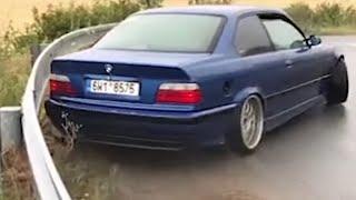 Best Drifting-Burnout Video! /Bmw E36 Street Drift Compilation 2022