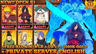 New Nindo Fire Will English + Free ALL Ninja LR & UR x1 + 1080K Gold + VIP13