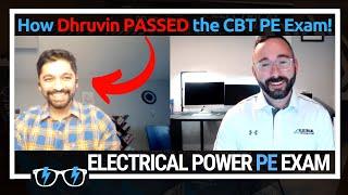 How Dhruvin Passed the Power CBT PE Exam