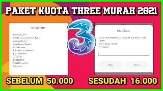 Paket Kuota Tri Murah 2021 || Kode Dial Tri Murah 2021