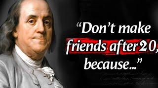 Benjamin Franklin's Quotes About Change | Quotes for today