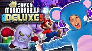 Super Mario Halloween Ghost House!  | New Super Mario Bros. U Deluxe | MGC Let's Play