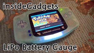 insideGadgets GBA LiPo Battery Gauge