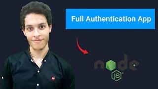 Full Stack Authentication App (Node.js) | REST API | MongoDB | Express in Arabic