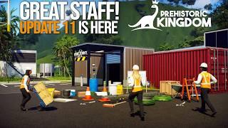 GREAT STAFF! Update 11 of Prehistoric Kingdom is amazing!